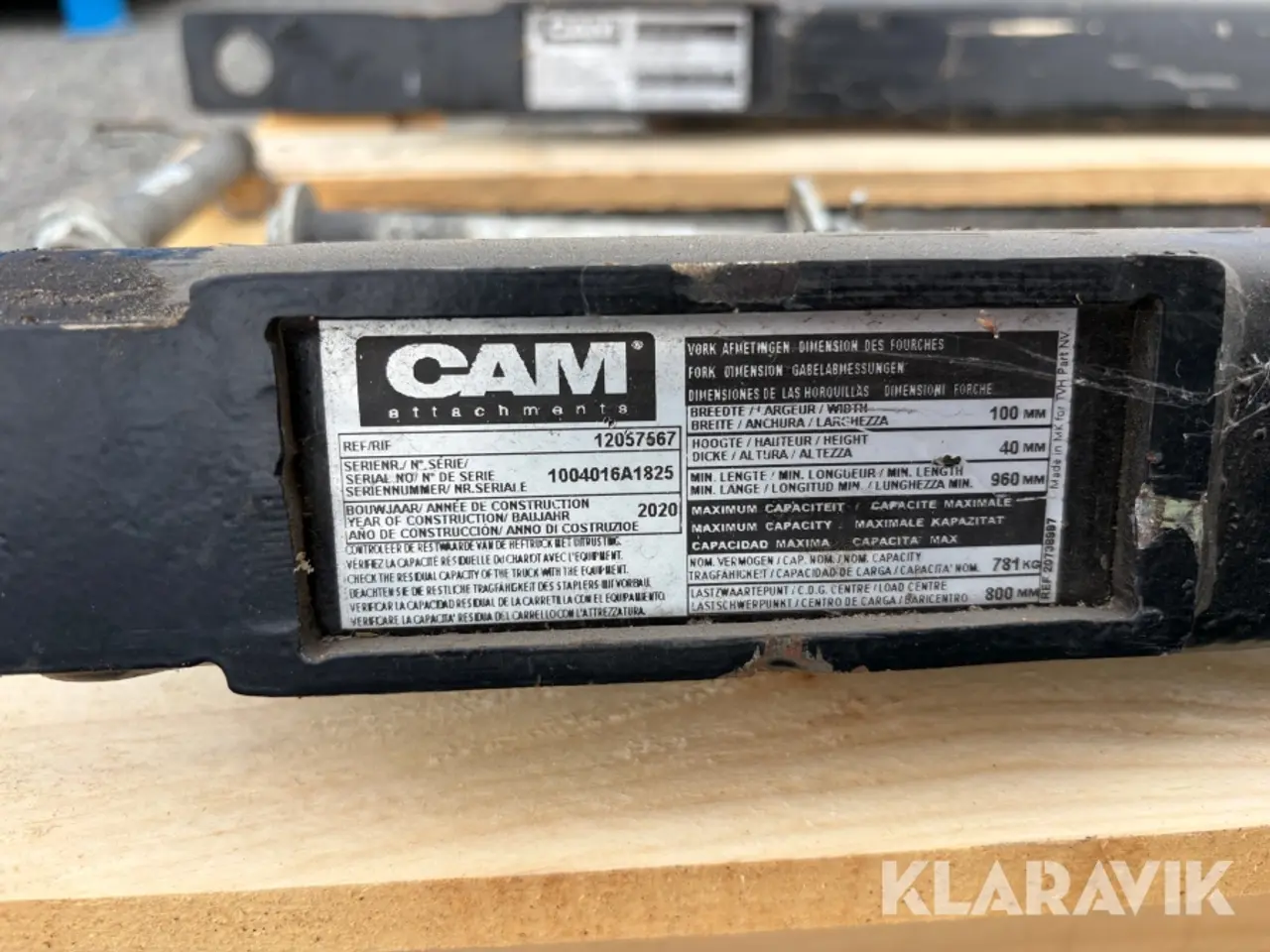 Billede 7 - Pallegafler CAM 12057567