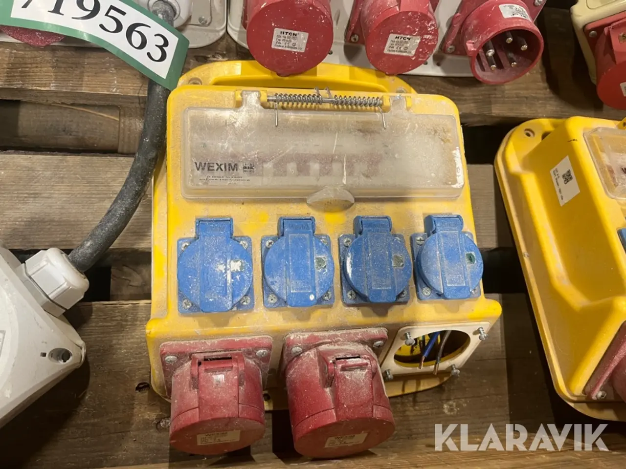 Billede 5 - Byggestrømtavler, 7 Styk