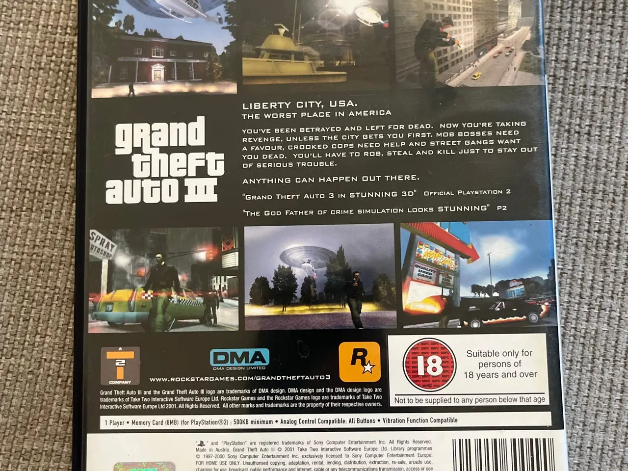 Billede 3 - Rockstar Games Grand Theft Auto III PlayStation 2 spil