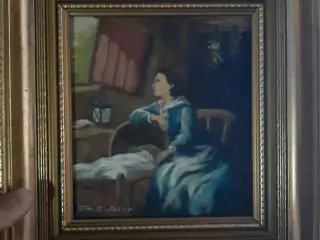 2 Maleri af tina c. Møller