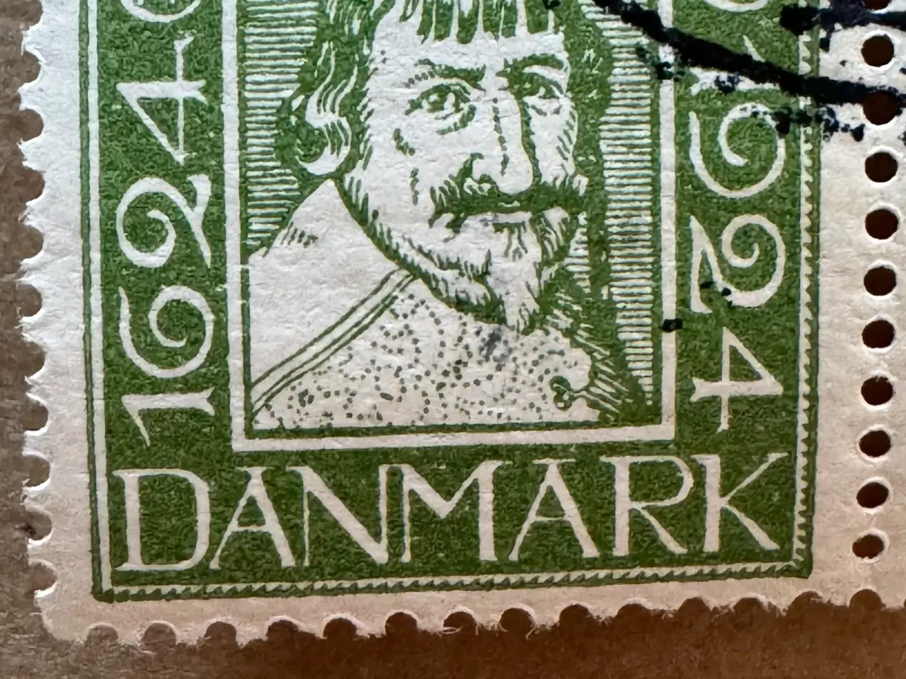 Billede 2 - AFA 132 - 143 Fireblok 1924 Postvæsnets 300-års