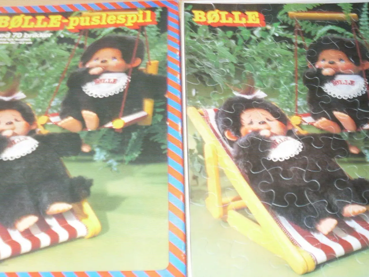 Billede 2 - RETRO. Sødt Bølle- puslespilfra 70`erne.