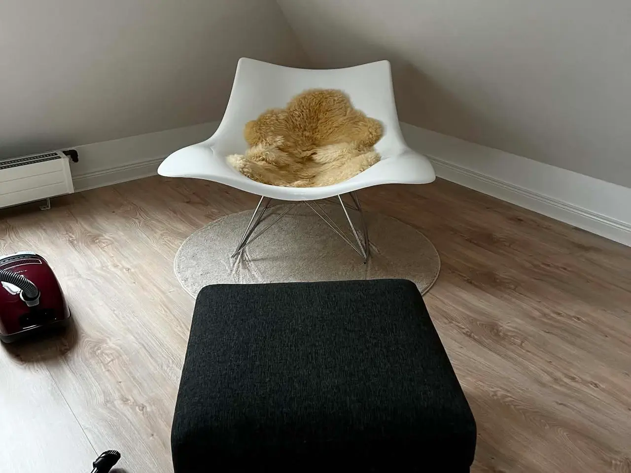 Billede 2 - Fredericia Stingray Gyngestol hvid