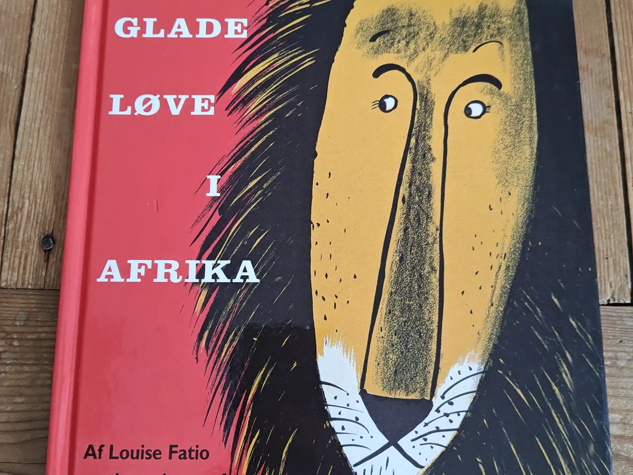 Billede 1 - Den glade løve i Afrika BOG