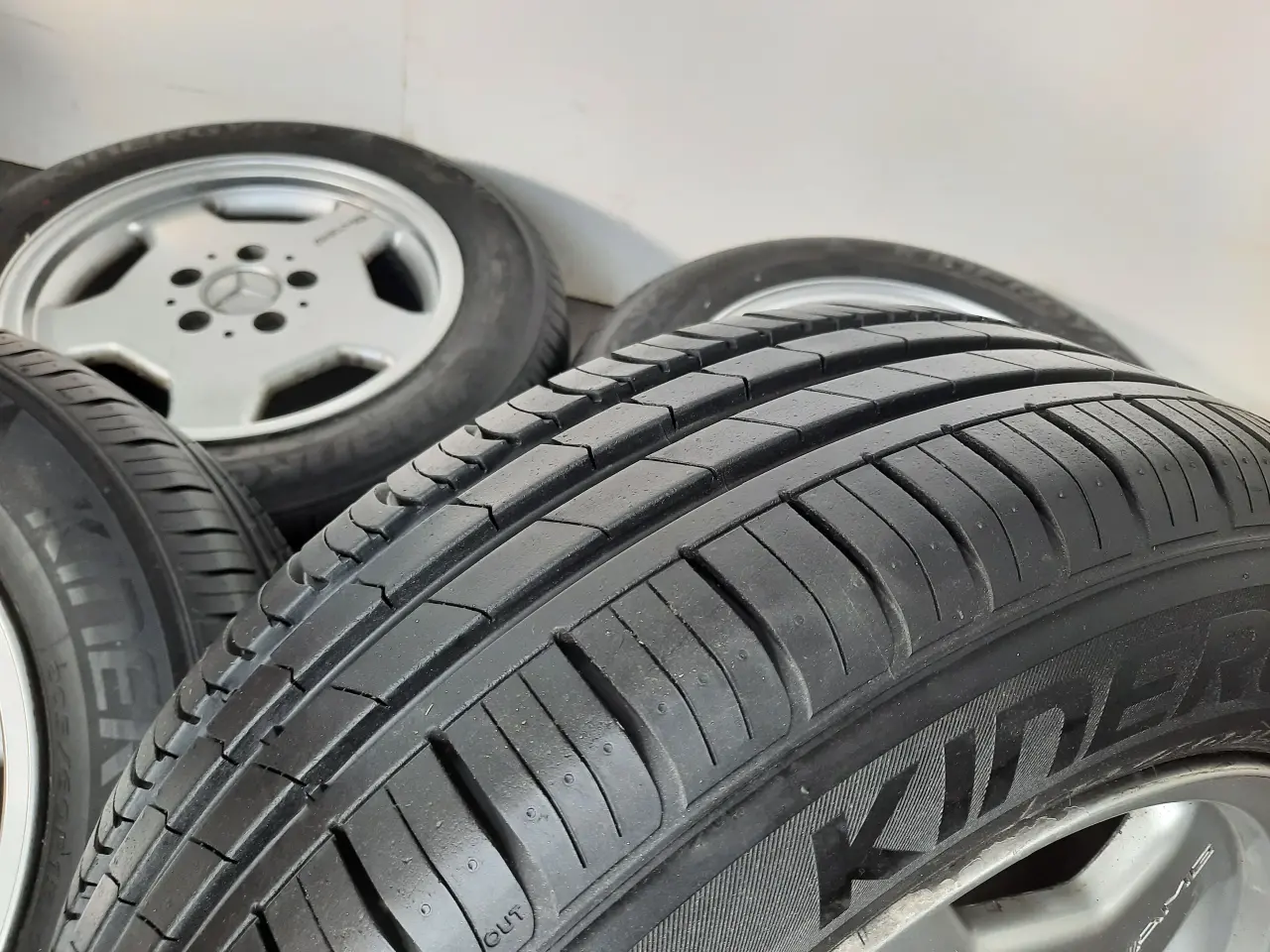 Billede 8 - 5x112 15" ET37 AMG Monoblock sommersæt