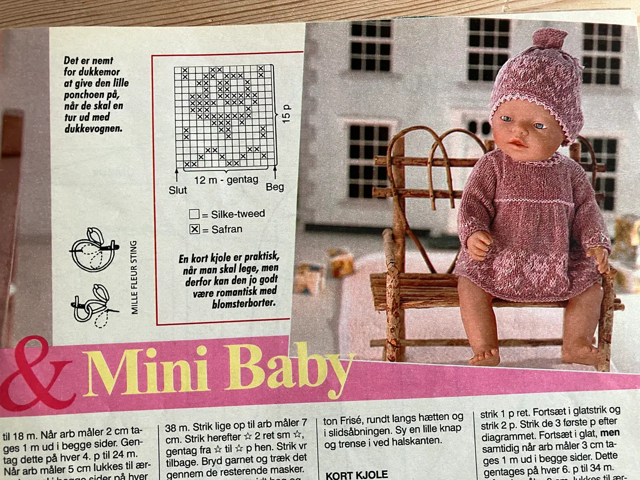 Billede 4 - Sy og Strik til Baby Born og Mini Baby