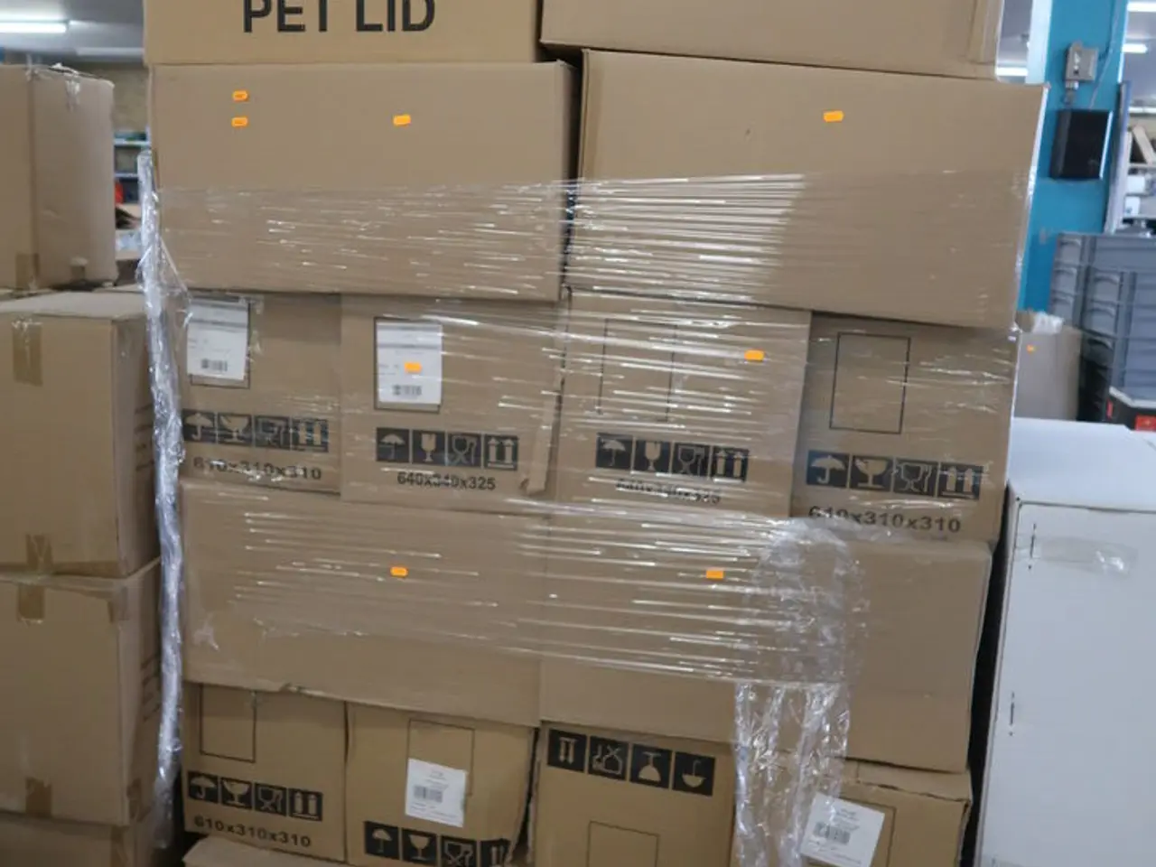 Billede 3 - Palle af madlåg (400 stk. pr. ks.) PET LID