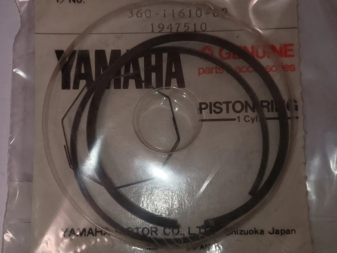 Billede 1 - Yamaha PISTON RING SET. (STD)