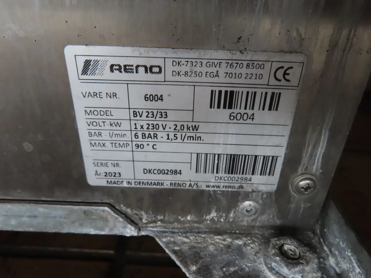 Billede 3 - Rustfri bremsevasker RENO BV 23/33