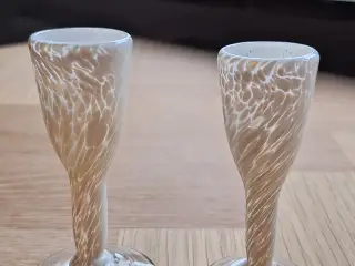 Mundblæst snapseglas