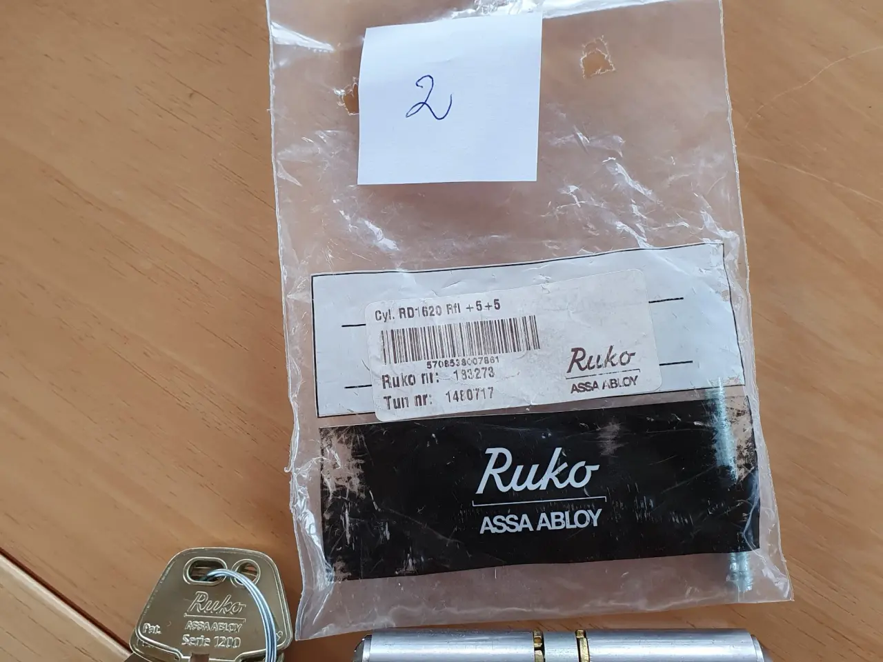 Billede 2 - Cylinderlås div