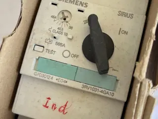 Siemens 3RV1031-4GA10 Sirius Motor automatsikring