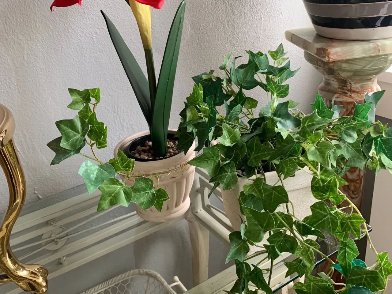 Billede 1 - kunstig blomst