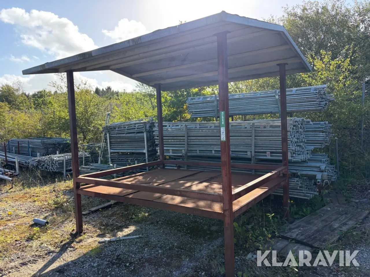 Billede 1 - Pavillon/platform Stålkonstruktion