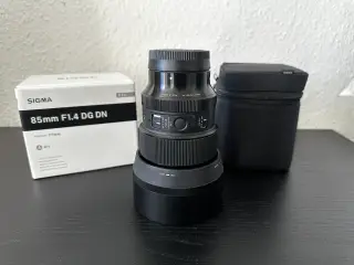 Sigma 85mm F1.4 DG DN Art 