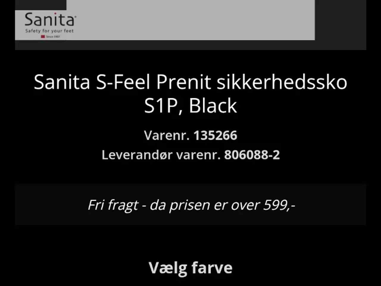 Billede 4 - Sanita S-Feel Prenit 