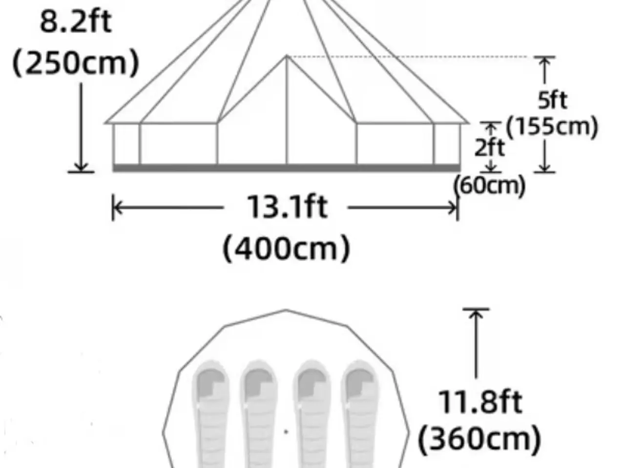 Billede 2 - Telt - Glamping - glampingtelt