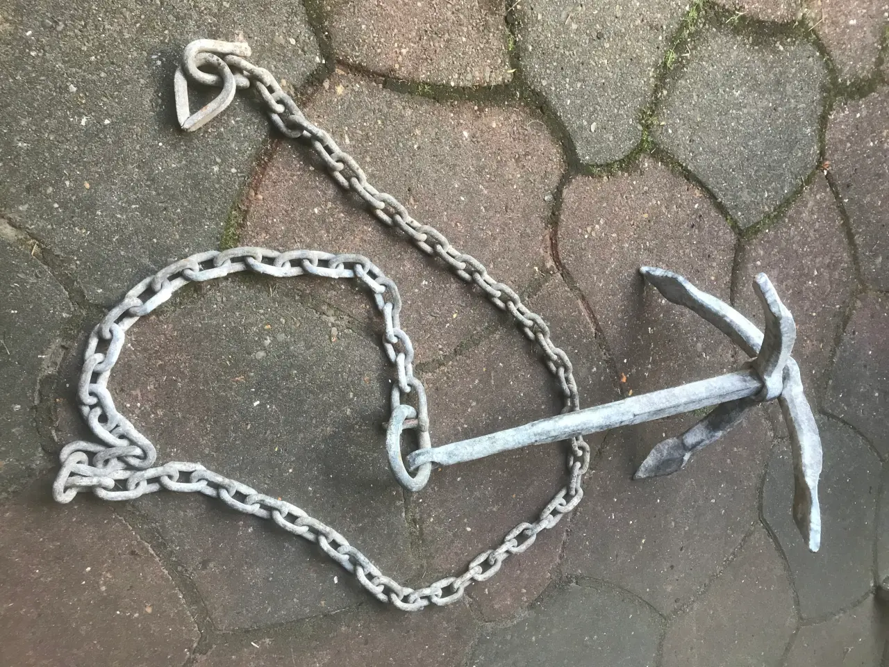 Billede 3 - Anker med kæde