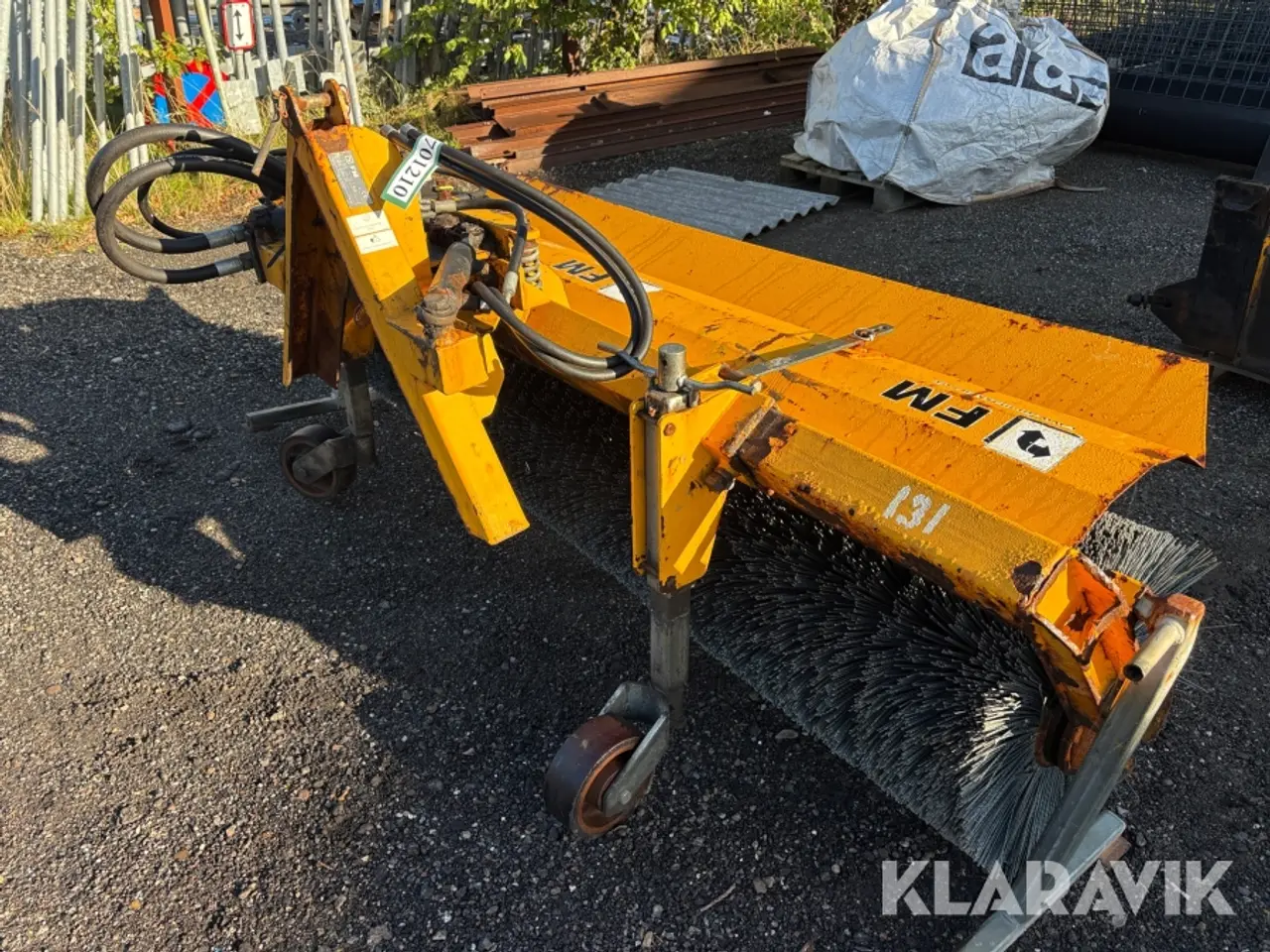 Billede 3 - Hydraulisk kost FM HFA 2,3 meter - til a-ramme