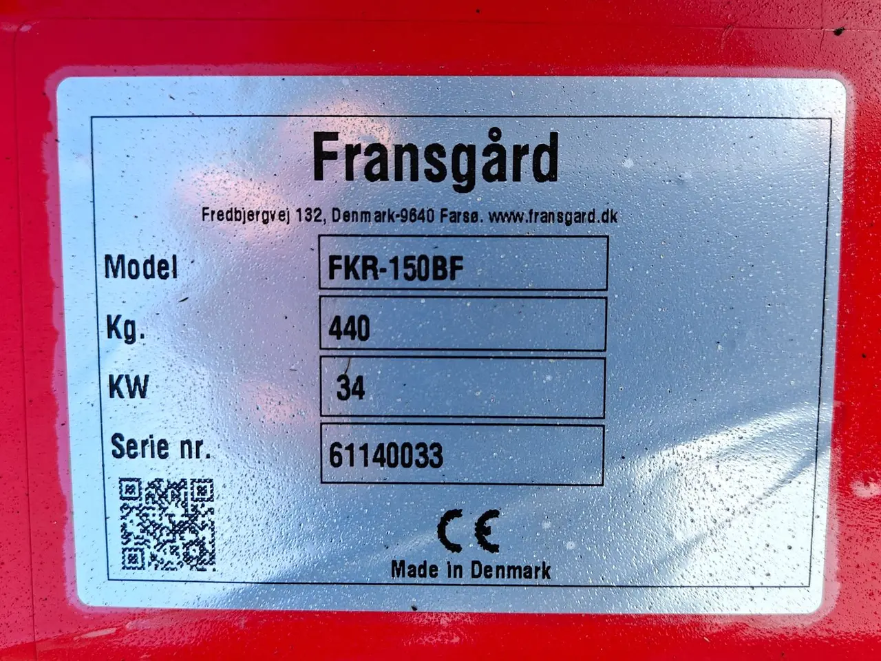 Billede 11 - Fransgård FKR-150BF