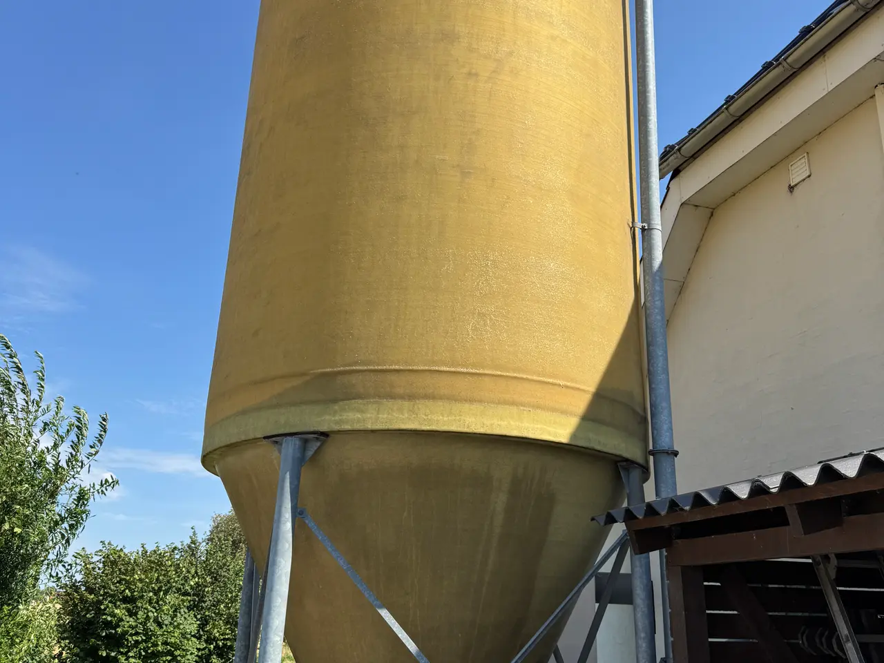 Billede 1 - Silo i glasfiber