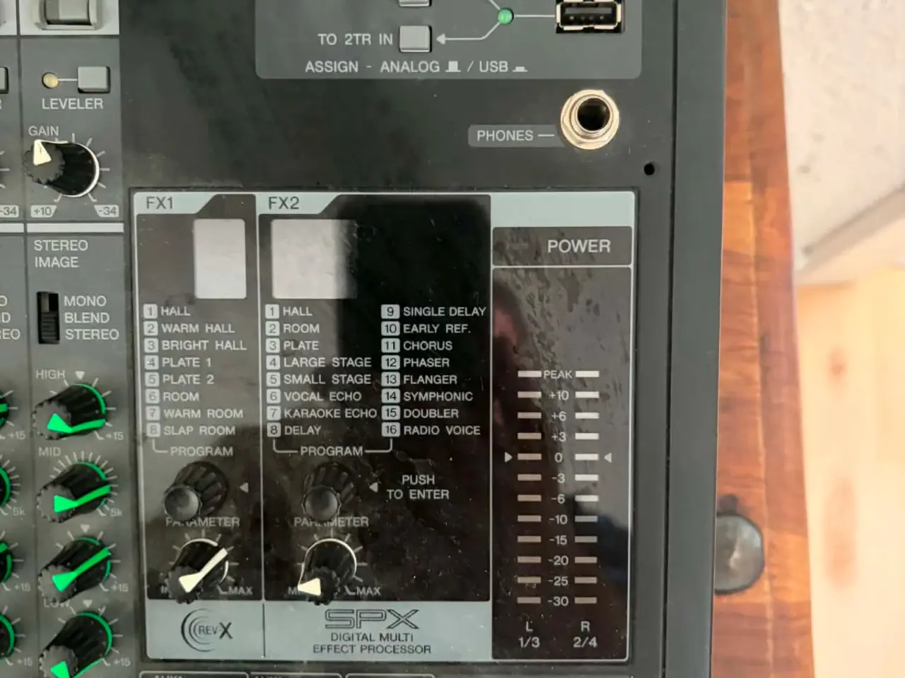 Billede 3 - Yamaha mgp16x med fantompower.