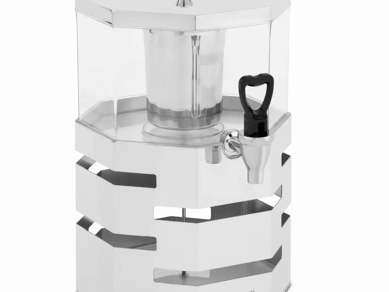 Billede 1 - Saftdispenser – 4 l – midterrør til isterninger