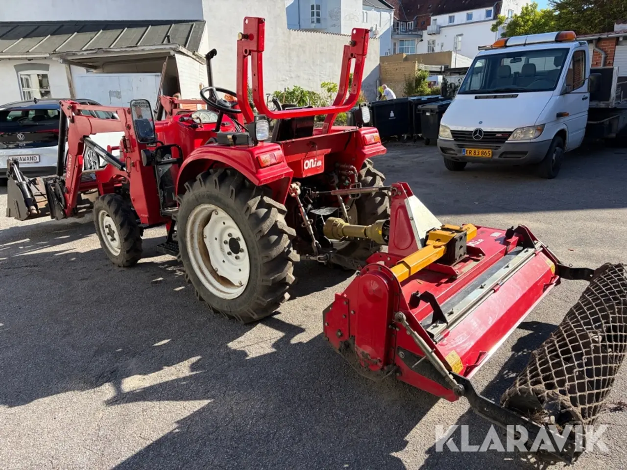 Billede 3 - Traktor Onj dong feng 430 med frontlæsser og udstyr.
