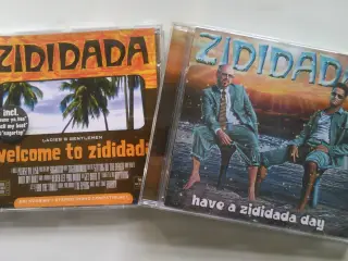 Zididada: 2 CD'er stk. 25 kr.