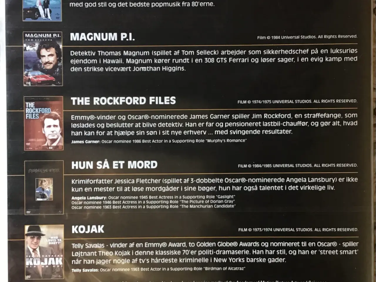 Billede 2 - TV samling ældre krimi (i folie)