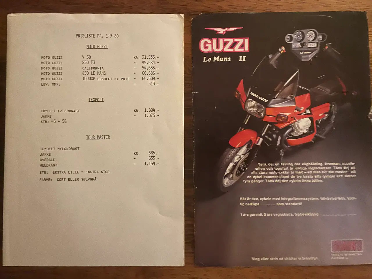 Billede 6 - Moto Guzzi brochure