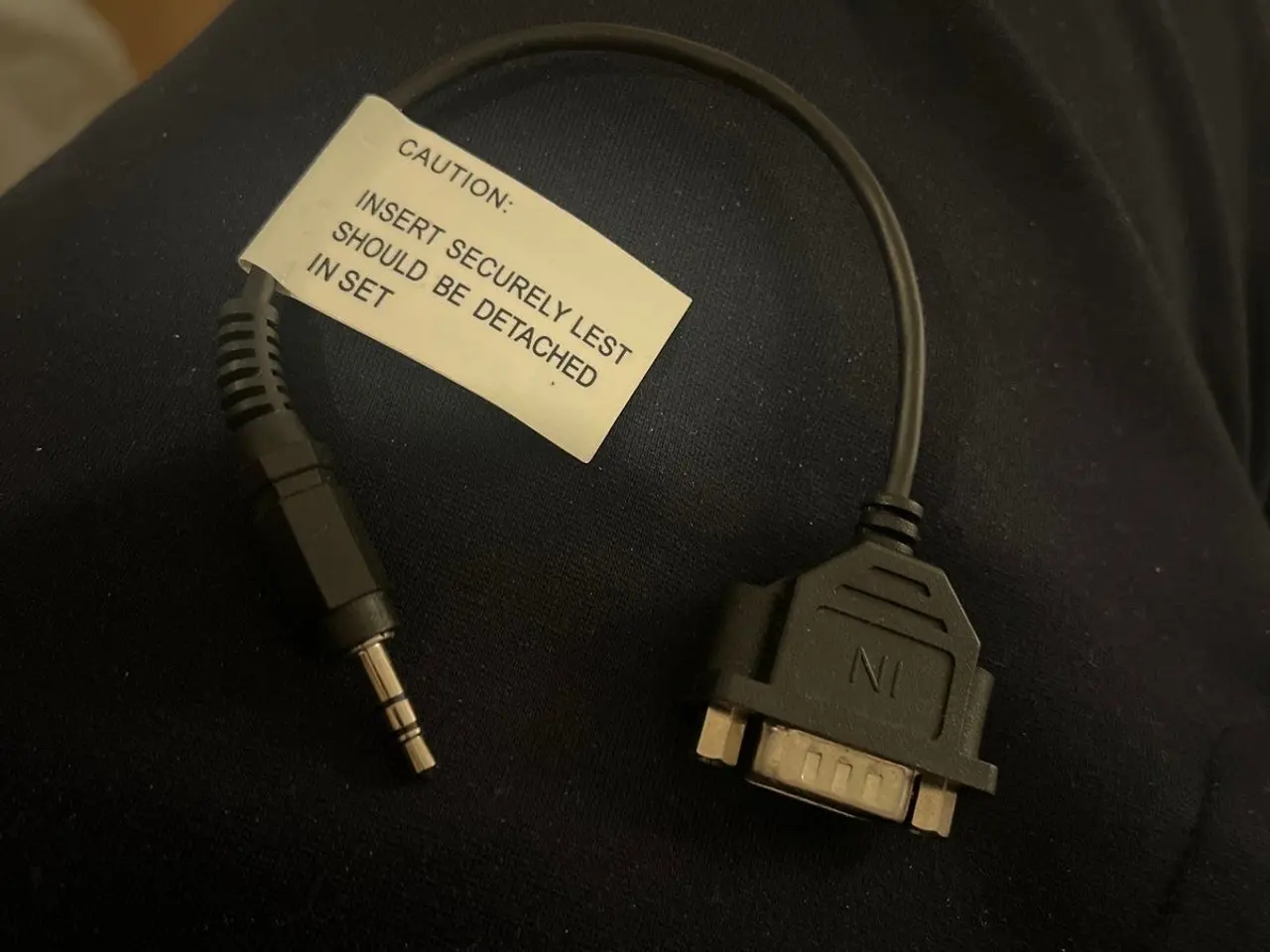Billede 2 - Kabel AUX (3,5mm jack) til VGA