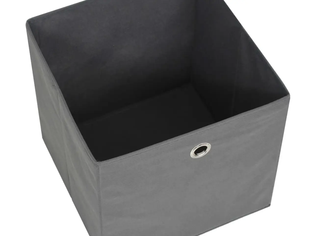 Billede 6 - Opbevaringskasser 10 stk. ikke-vævet stof 28x28x28 cm grå