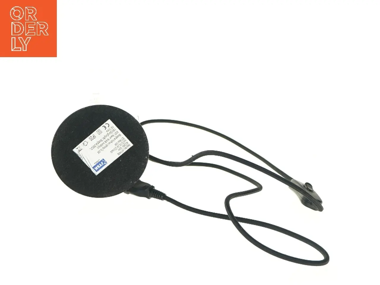 Billede 1 - Sort bordlampe fra IKEA (str. 24x12 cm)