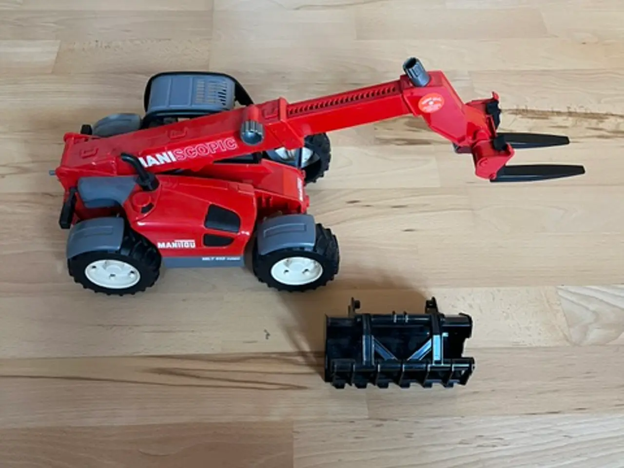 Billede 1 - Bruder Manitou legetøjsmaskine.