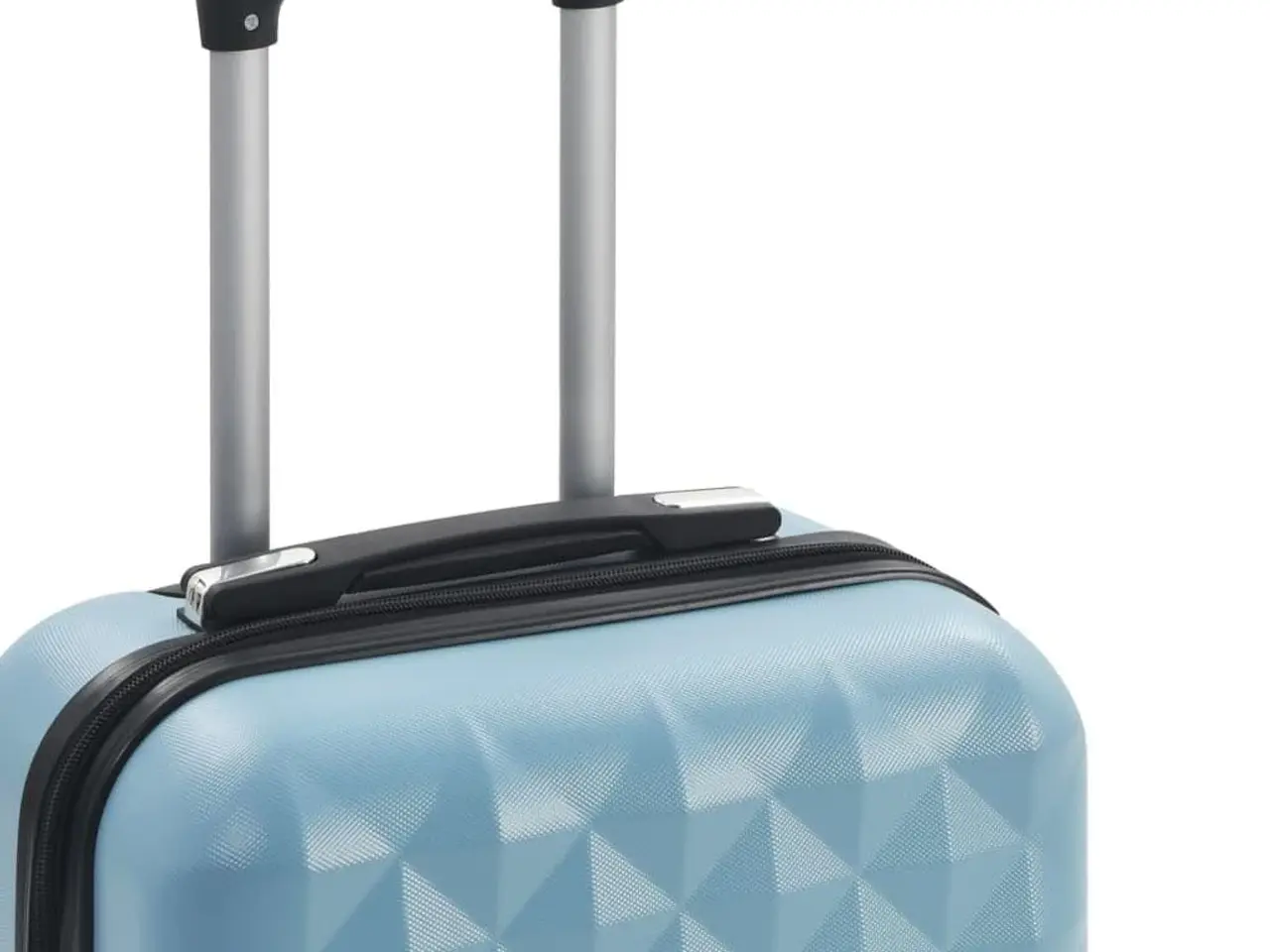 Billede 5 - Hardcase-kuffert i ABS - blå, 55 × 36 × 22 cm
