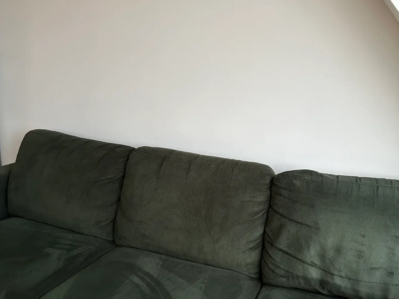 Billede 3 - Sofa i grøn velour 