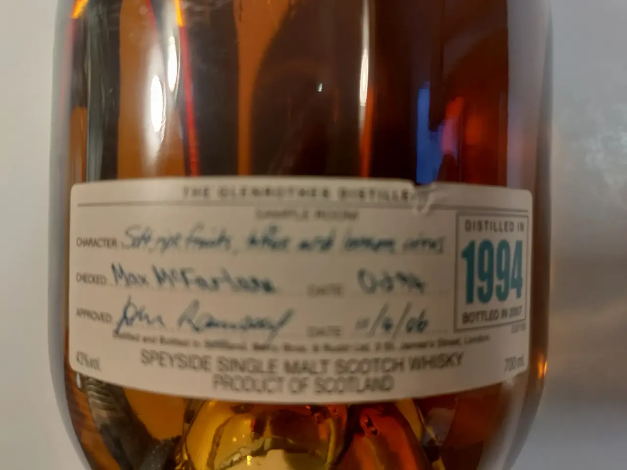 Billede 2 - The Glenrothes Sample room 12 år Vintage Speyside