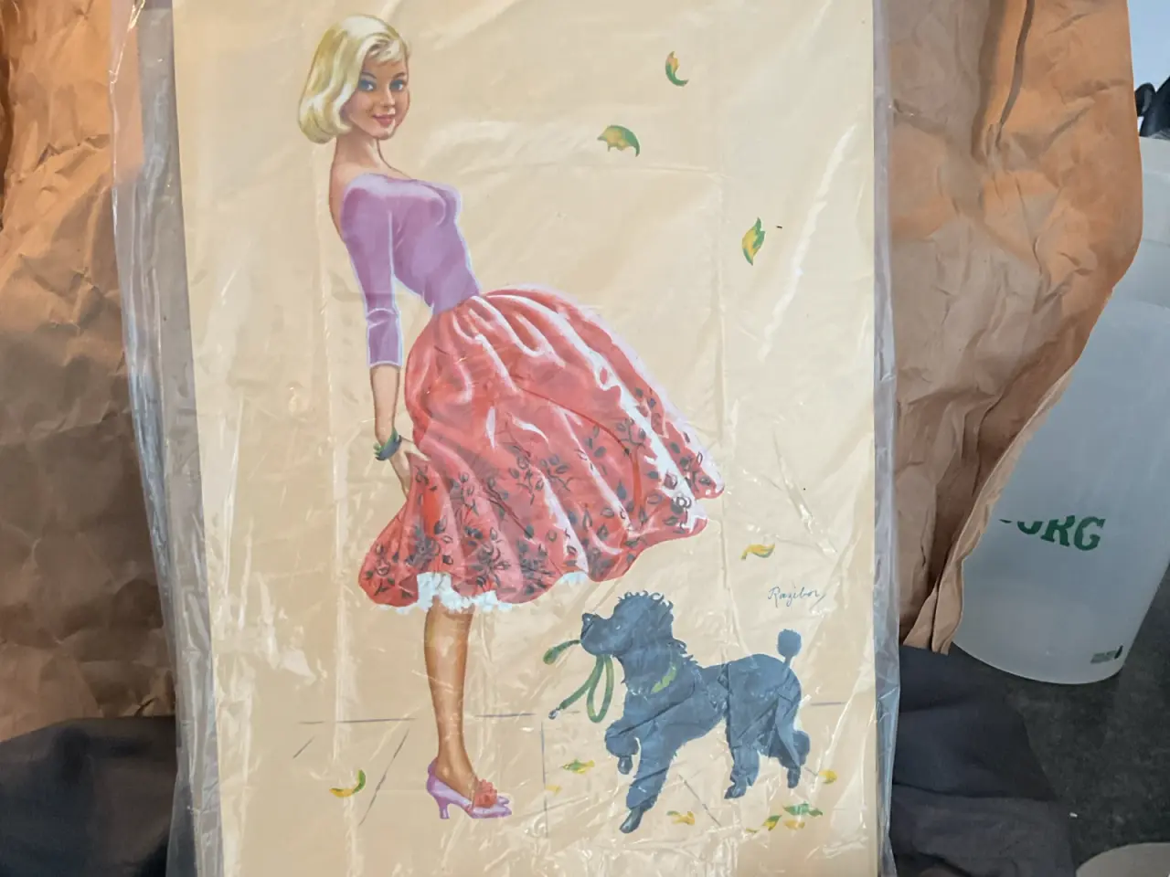 Billede 4 - Vintage tryk fra 1950/1960 Af Razibor og Kliwa