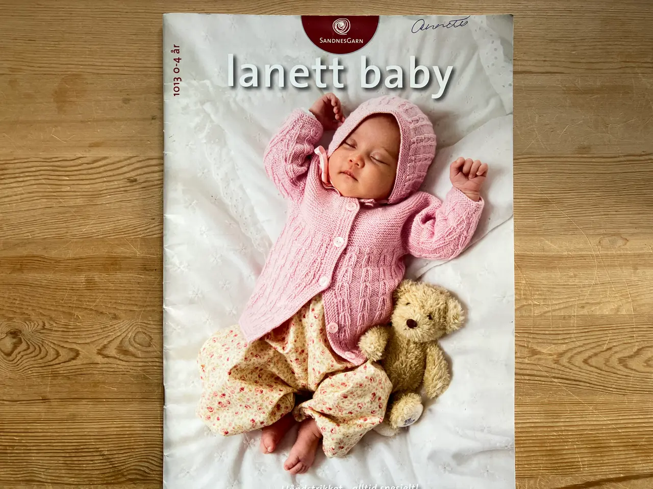 Billede 1 - Opskriftshæftet Lanett baby nr. 1013, 0-4 år