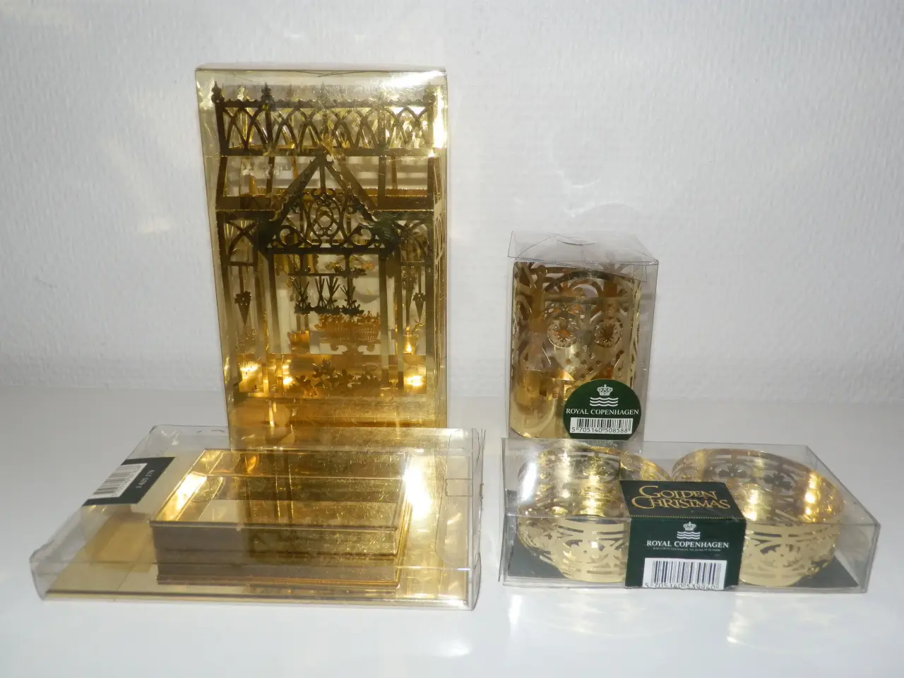 Billede 3 - Royal Copenhagen, Golden Christmas julepynt