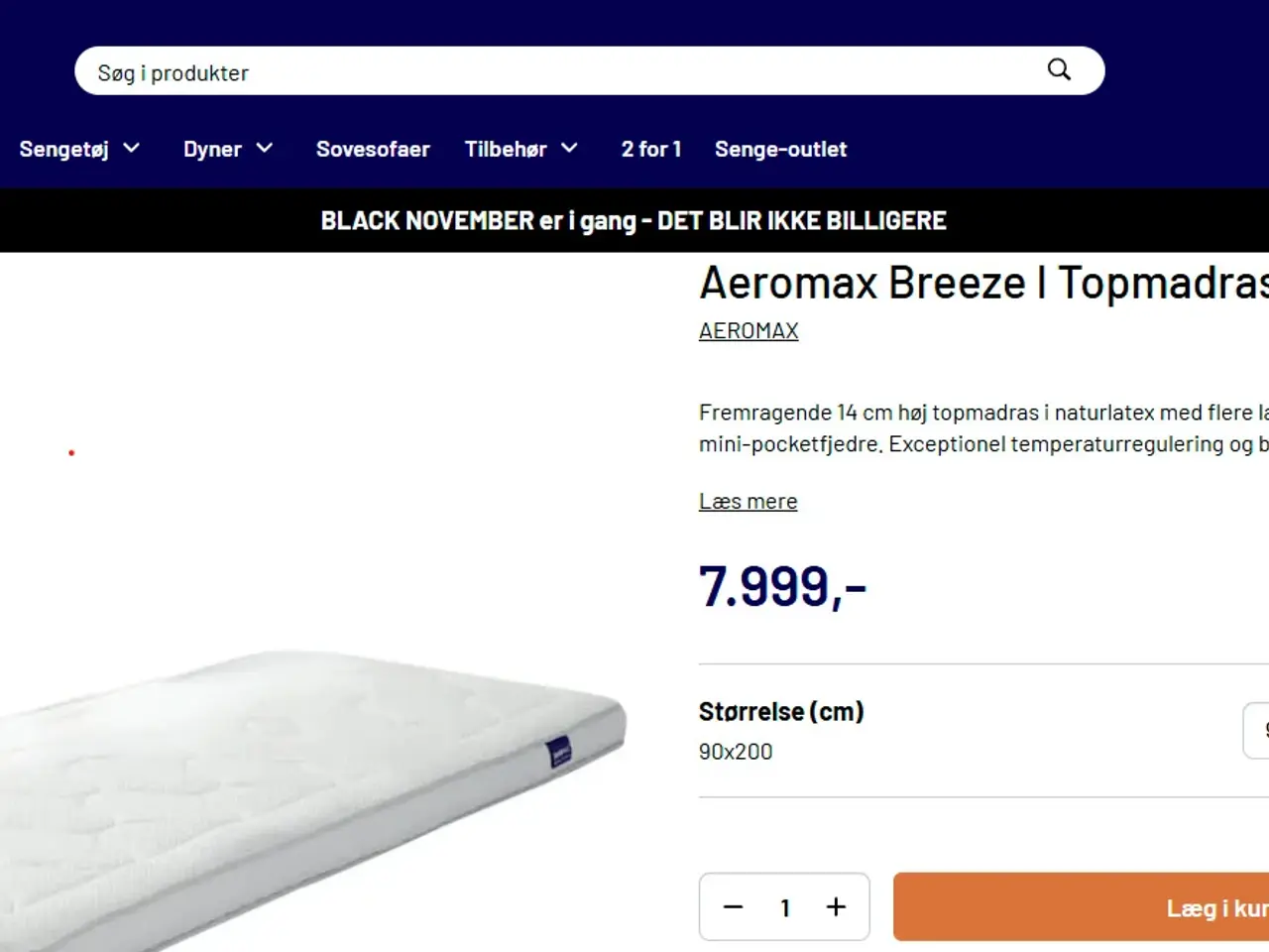 Billede 5 - Aeromax Breeze topmadrasser