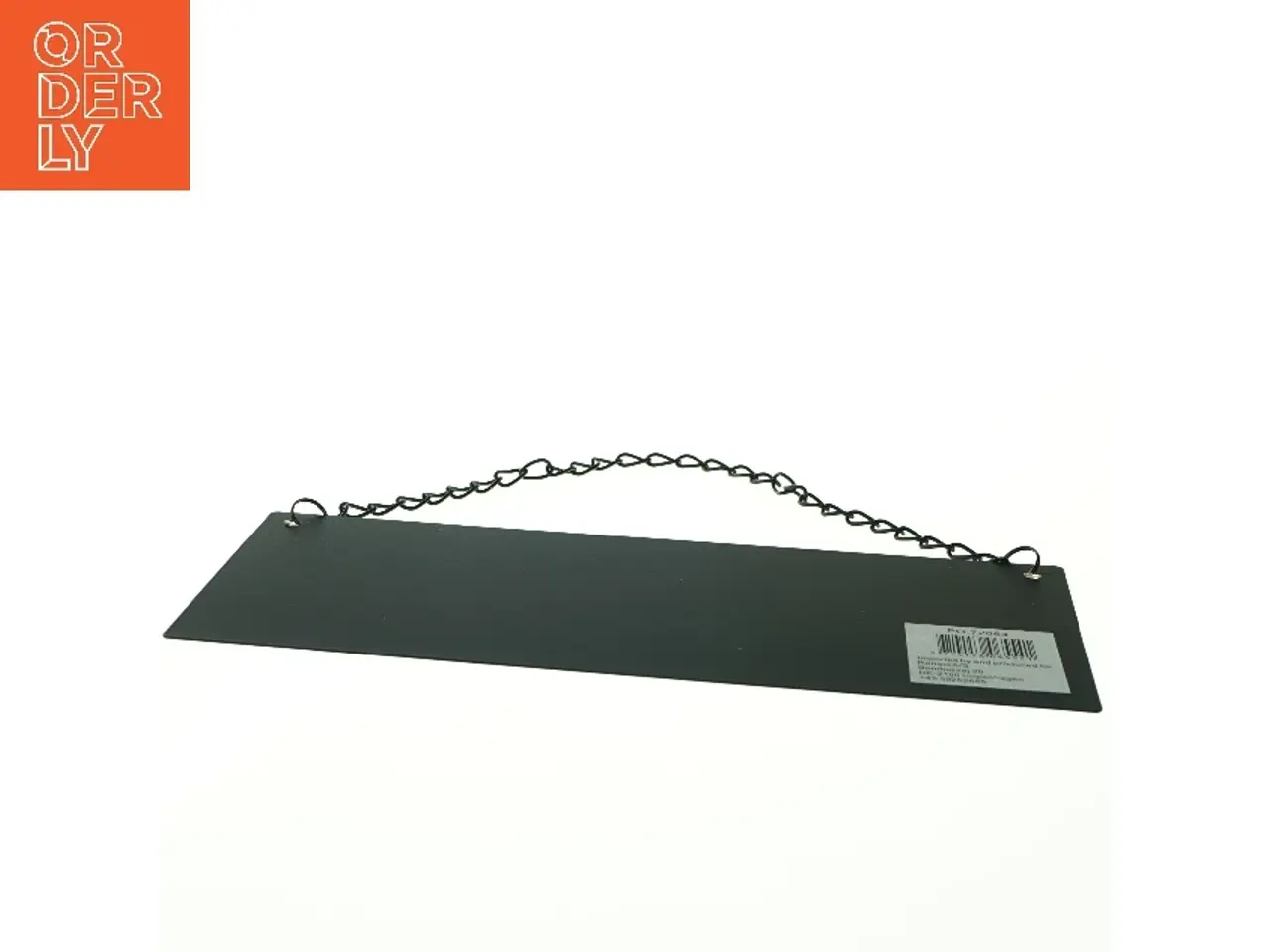 Billede 4 - Dekorativt menu-skilt med teksten 'Today's menu Take it or leave it' (str. 30. x. 13 cm)