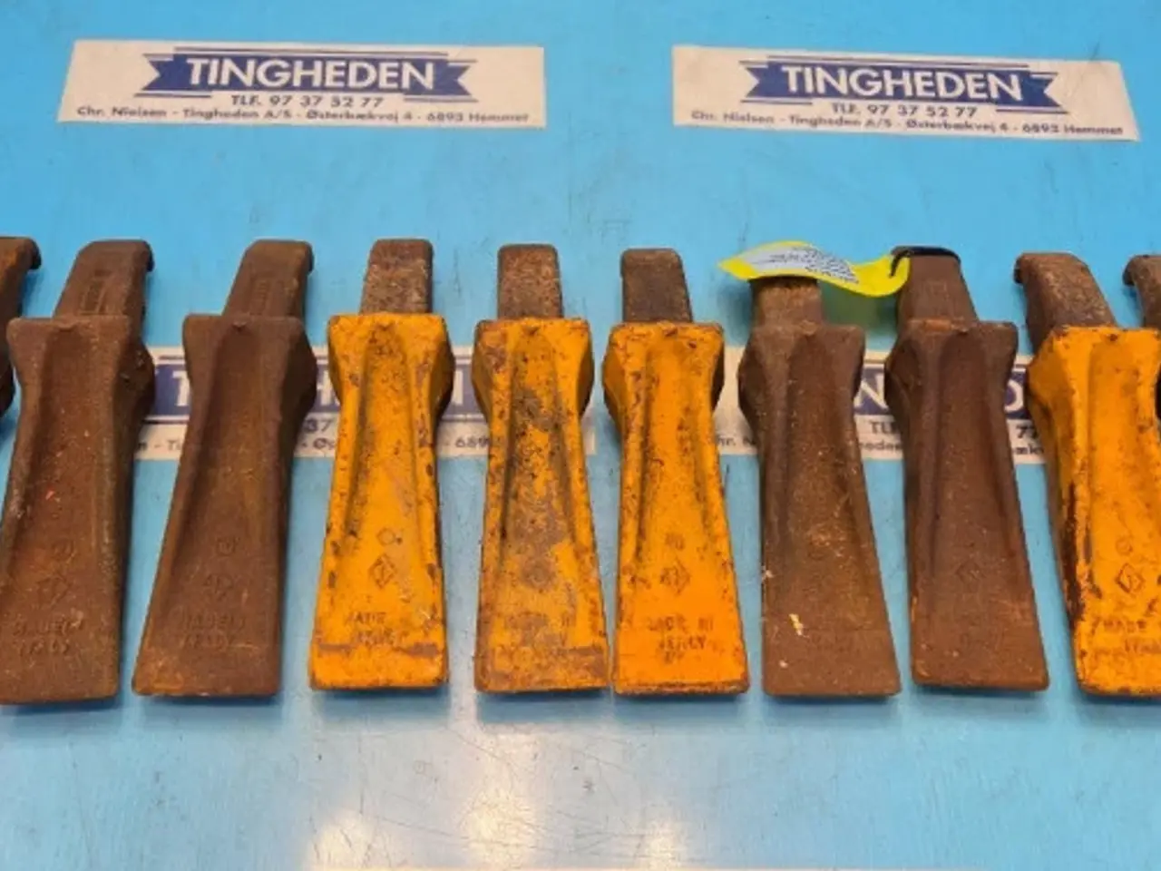 Billede 12 - Hydrema 806 Tænder Sæt 10 stk 548022