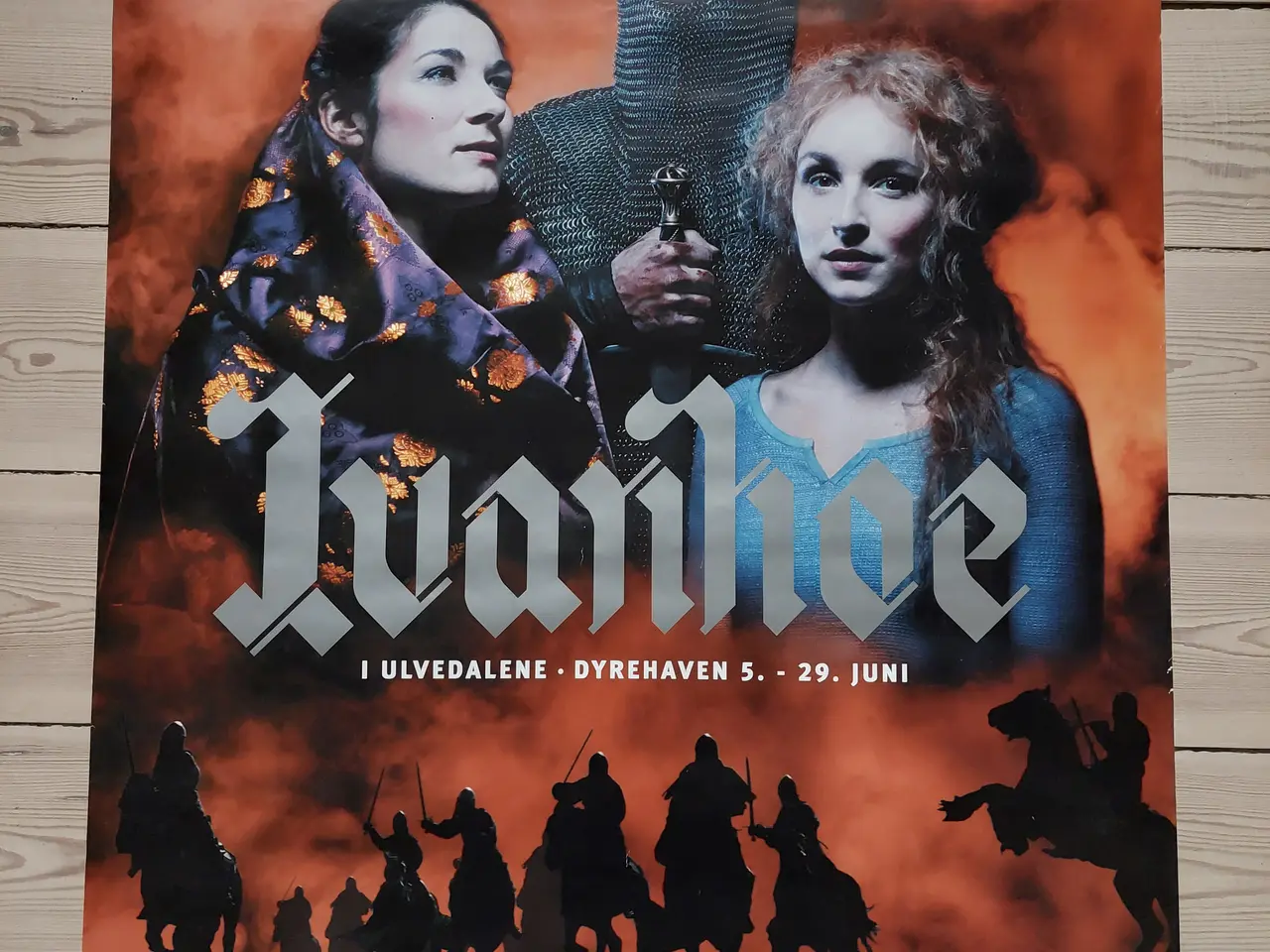 Billede 1 - Original Ivanhoe teaterplakat (1996)