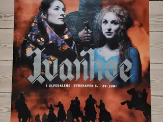 Original Ivanhoe teaterplakat (1996)