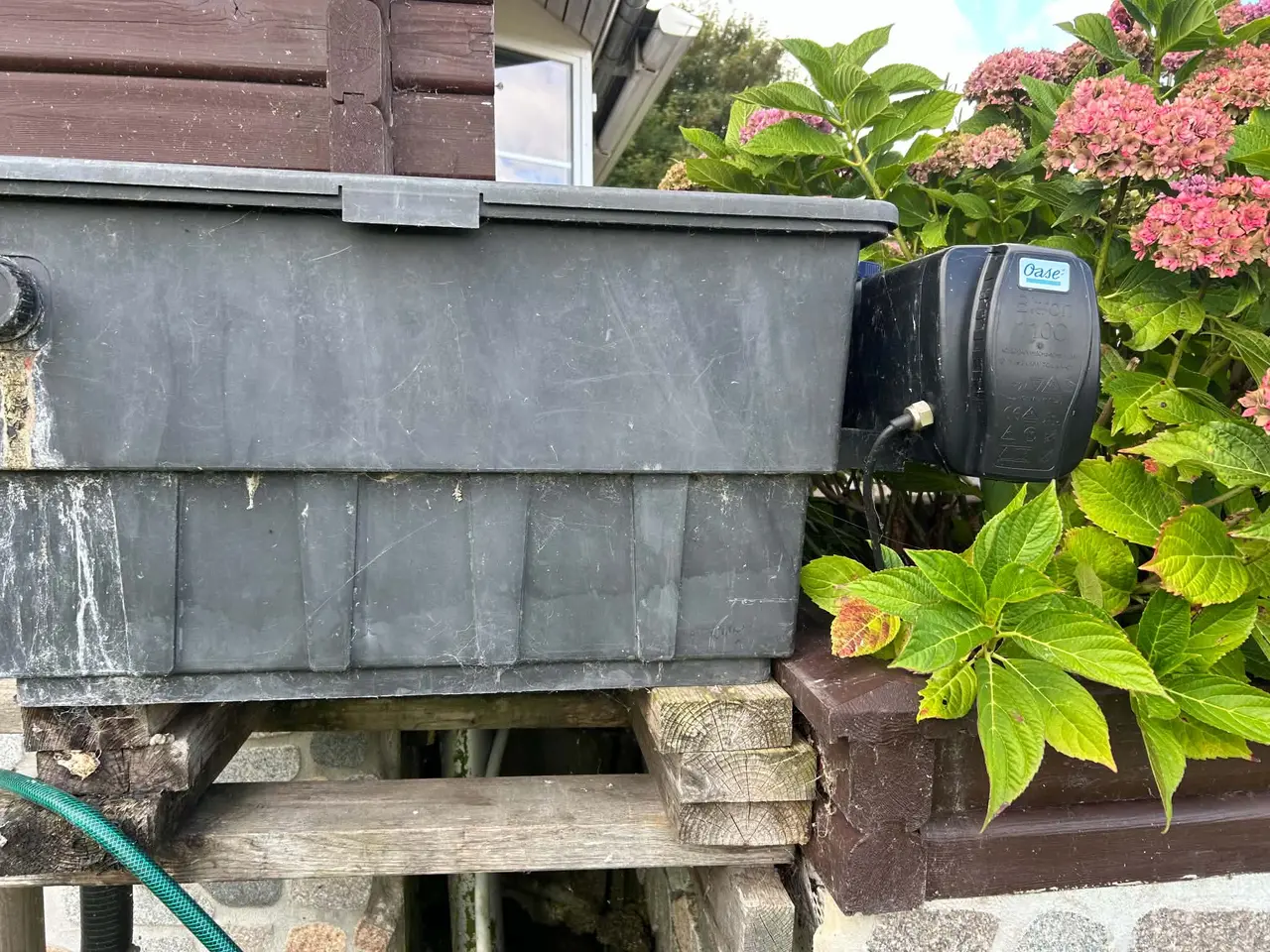 Billede 2 - Bassinfilter, pumpehus og overfladeskimmer