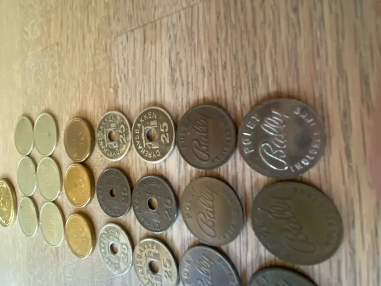 Billede 1 - Spillemønter diverse fra Danmark