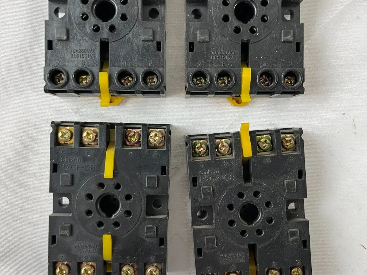 Billede 7 - Omron P2CF-08-E relæ Socket 8-Pin DIN Rail Screw