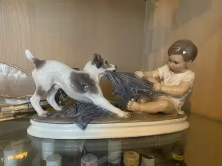 Dahl Jensen Dreng med hund